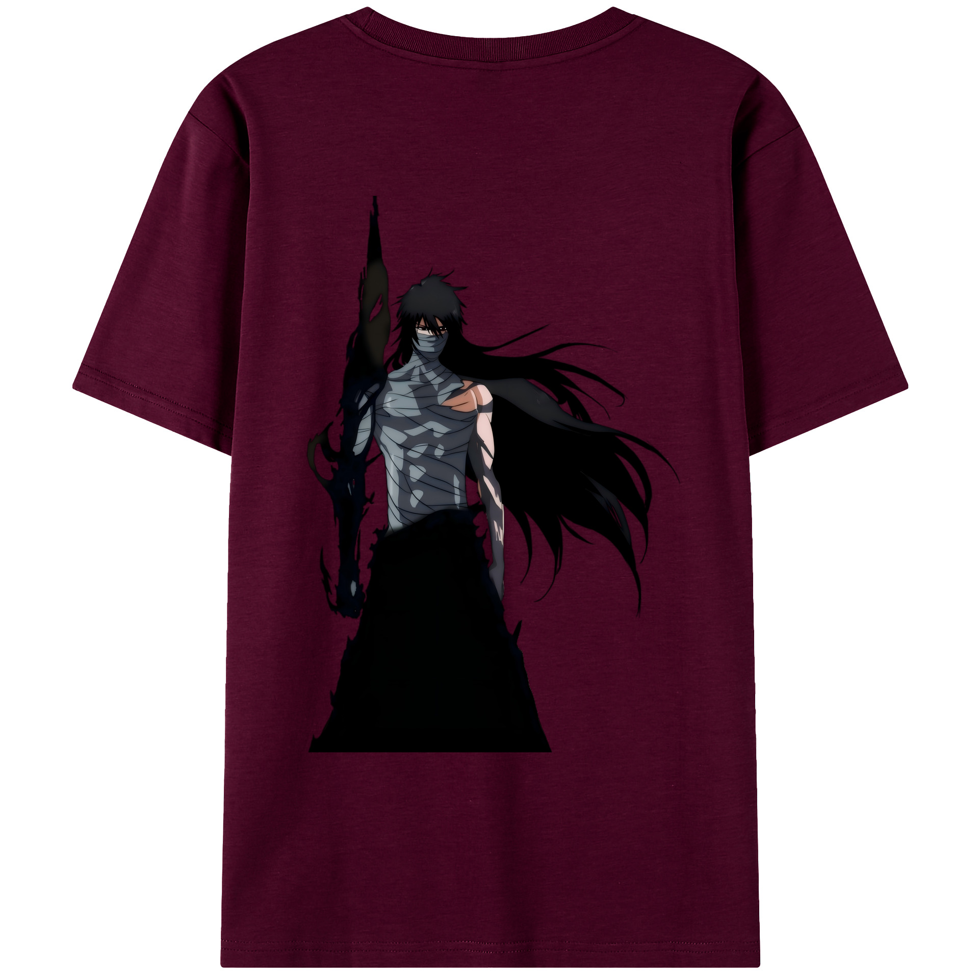 （画像用） ブリーチ 黒崎一護（くろさき いちご）BLEACH Kurosaki Ichigo レディース半袖Tシャツ(バックプリント)